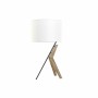 Lampada da tavolo DKD Home Decor Nero Metallo Marrone Bianco Rovere 220 V 50 W 35 x 35 x 54 cm di DKD Home Decor, Lampade da ...