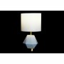 Lampada da tavolo DKD Home Decor Bianco Poliestere Metallo Ceramica 220 V Dorato 50 W (20 x 20 x 37 cm) di DKD Home Decor, La...