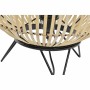 Lâmpada de mesa DKD Home Decor Preto Metal Castanho Bambu (36 x 36 x 37 cm) de DKD Home Decor, Candeeiros de mesa e de cabece...