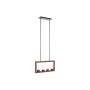 Ceiling Light DKD Home Decor Brown Aluminium Crystal (52 x 6 x 26 cm) by DKD Home Decor, Pendant Lights - Ref: S3020971, Pric...