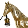 Desk lamp DKD Home Decor Resin 25W 220 V Golden Horse (59.5 x 16.5 x 47 cm) by DKD Home Decor, Bedside and Table Lamps - Ref:...