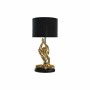 Tischlampe DKD Home Decor Schwarz Gold Harz 220 V 50 W (25 x 25 x 49 cm) von DKD Home Decor, Tisch- & Nachttischlampen - Ref:...