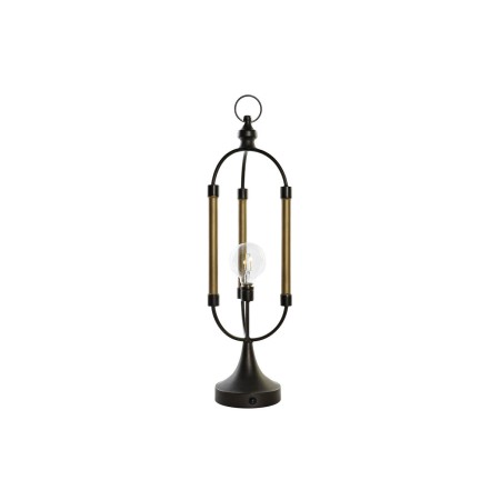 Decorazione luminosa DKD Home Decor Nero Dorato Metallo (18 x 18 x 61 cm) | Tienda24 - Global Online Shop Tienda24.eu