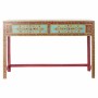 Console DKD Home Decor Multicolor Acrílico Madeira Madeira de mangueira Espelho 117 x 40 x 76 cm de DKD Home Decor, Jogos de ...