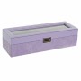 Scatola-Portagioie DKD Home Decor 8424001859894 33 x 11 x 9 cm Cristallo Lilla Poliuretano di DKD Home Decor, Portagioielli d...