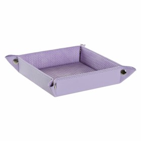 Valet Tray DKD Home Decor Lilac Romantic 20 x 20 x 4 cm by DKD Home Decor, Trays - Ref: S3021561, Price: 6,44 €, Discount: %