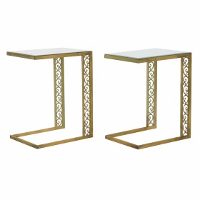 Table d'appoint DKD Home Decor Cuivre Métal Miroir 42 x 32 x 55 cm de DKD Home Decor, Tables - Réf : S3021801, Prix : 106,58 ...