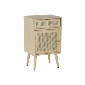 Mesa de Cabeceira DKD Home Decor Madeira de paulónia Madeira MDF (42 x 36.5 x 71 cm) de DKD Home Decor, Mesinhas de cabeceira...