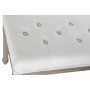 Banquette DKD Home Decor Bois d'hévéa 122 x 41 x 46 cm de DKD Home Decor, Chaises - Réf : S3022220, Prix : 158,75 €, Remise : %