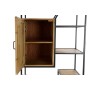 Shelves DKD Home Decor 80 x 40 x 180,5 cm Fir Natural Black Iron by DKD Home Decor, Standing Shelf Units - Ref: S3022392, Pri...