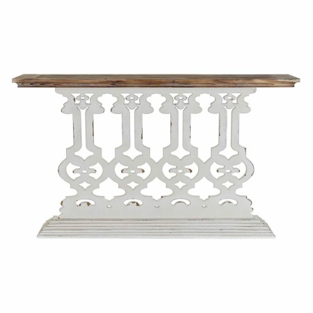 Console DKD Home Decor 8424001793600 142 x 30 x 83 cm Fir Natural White MDF Wood by DKD Home Decor, Tables - Ref: S3022581, P...