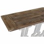 Console DKD Home Decor 8424001793600 142 x 30 x 83 cm Sapin Naturel Blanc Bois MDF de DKD Home Decor, Tables - Réf : S3022581...