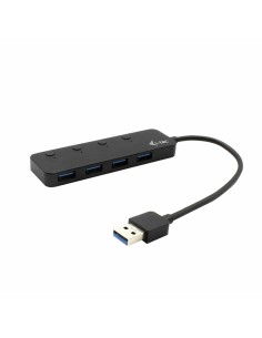 Hub USB Microsoft 1E4-00003 Negro | Tienda24 Tienda24.eu