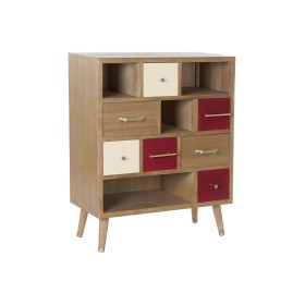 Commode Alexandra House Living Gris Rotin Bois d'épicéa Bois MDF 38 x 80 x 90 cm | Tienda24 - Global Online Shop Tienda24.eu