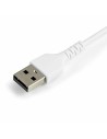 Cable USB a Lightning Startech RUSBLTMM30CMW USB A Blanco | Tienda24 Tienda24.eu