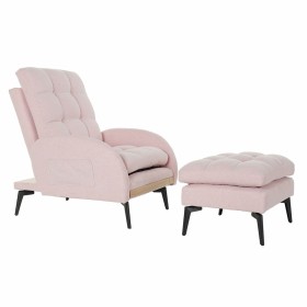 Canapé Convertible DKD Home Decor Multicouleur Rose clair Métal Moderne Scandi 74 x 85 x 90 cm de DKD Home Decor, Canapés et ...