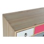 Cómoda DKD Home Decor Branco Multicolor Natural Azul Marinho Cinzento claro Madeira Madeira MDF 80 x 35 x 82 cm de DKD Home D...