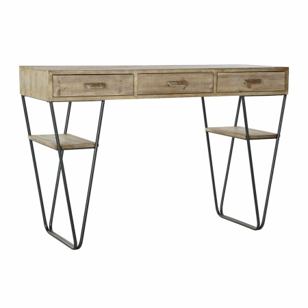 Console DKD Home Decor Noir Métal Sapin (120 x 43 x 78 cm) de DKD Home Decor, Tables - Réf : S3022888, Prix : 224,58 €, Remis...