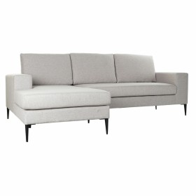 Chaise Longue DKD Home Decor Grau Polyester Metall (240 x 160 x 88 cm) von DKD Home Decor, Sofas - Ref: S3022904, Preis: 883,...