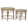 Mesa de apoio DKD Home Decor 61 x 61 x 52 cm Natural Madeira de DKD Home Decor, Jogos de móveis - Ref: S3022930, Preço: 242,4...