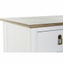 Credenza DKD Home Decor MB-181205 Bianco Marrone Chiaro Abete 120 x 45 x 90 cm di DKD Home Decor, Credenze e buffet - Rif: S3...