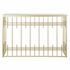 Consola DKD Home Decor Cristal Negro Dorado Metal 120 x 40 x 81 cm de DKD Home Decor, Mesas - Ref: S3022943, Precio: 171,95 €...