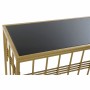 Console DKD Home Decor Crystal Black Golden Metal 120 x 40 x 81 cm by DKD Home Decor, Tables - Ref: S3022943, Price: 171,95 €...