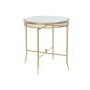 Side table DKD Home Decor 56 x 56 x 56 cm Mirror Golden Metal by DKD Home Decor, Tables - Ref: S3022951, Price: 58,87 €, Disc...