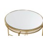 Table d'appoint DKD Home Decor 56 x 56 x 56 cm Miroir Doré Métal de DKD Home Decor, Tables - Réf : S3022951, Prix : 58,87 €, ...