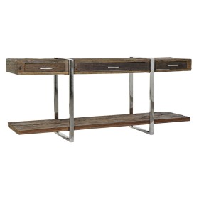 Consola DKD Home Decor Madeira Aço (180 x 44 x 75 cm) de DKD Home Decor, Jogos de móveis - Ref: S3023011, Preço: 748,86 €, De...