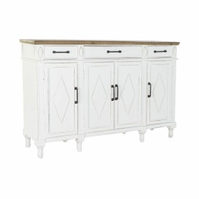 Credenza DKD Home Decor Bianco Marrone Pino Plastica 160 x 42 x 105 cm di DKD Home Decor, Credenze e buffet - Rif: S3023023, ...