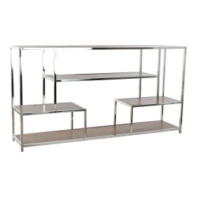 Console DKD Home Decor 190 x 40 x 96 cm Silver Steel Plastic MDF Wood by DKD Home Decor, Tables - Ref: S3023047, Price: 510,5...