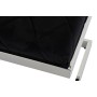 Banquette DKD Home Decor  Noir Polyester Acier (140 x 40 x 40 cm) | Tienda24 - Global Online Shop Tienda24.eu