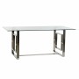 Table de Salle à Manger DKD Home Decor Verre Acier (180 x 90 x 75 cm) de DKD Home Decor, Tables de jardin - Réf : S3023073, P...