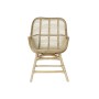 Garden chair DKD Home Decor Multicolour Natural Rattan 61 x 58 x 92 cm 62 x 62 x 92 cm | Tienda24 - Global Online Shop Tienda24.eu