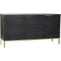 Anrichte DKD Home Decor 8424001827114 Schwarz Gold Mango-Holz (145 x 43 x 77 cm) (145 x 41 x 77 cm) von DKD Home Decor, Buffe...