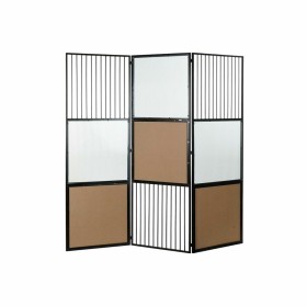 Biombo DKD Home Decor Metal Bambu Cristal (180 x 1.8 x 180 cm) de DKD Home Decor, Biombos - Ref: S3023190, Preço: 394,74 €, D...