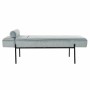 Sofá Chaise Longue DKD Home Decor Negro Azul cielo Metal 140 x 59 x 42 cm de DKD Home Decor, Sillas - Ref: S3023250, Precio: ...