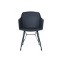 Chaise DKD Home Decor Bleu Noir Blue marine 56 x 53 x 81 cm 56 x 51 x 81,5 cm de DKD Home Decor, Chaises - Réf : S3023320, Pr...