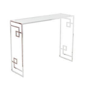 Console DKD Home Decor Verre Argenté Métal 120 x 40 x 78 cm de DKD Home Decor, Tables - Réf : S3023337, Prix : 197,56 €, Remi...