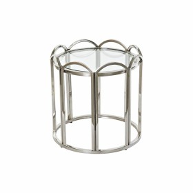 Beistelltisch DKD Home Decor Kristall Silberfarben Metall (55 x 55 x 55 cm) von DKD Home Decor, Tische - Ref: S3023344, Preis...