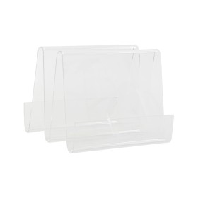 Revistero DKD Home Decor Transparente Acrílico (30 x 31 x 25 cm) de DKD Home Decor, Revisteros - Ref: S3023364, Precio: 45,02...