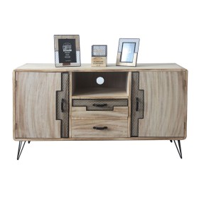 Sideboard DKD Home Decor Metal Paolownia wood (120 x 41 x 65 cm) by DKD Home Decor, Sideboards - Ref: S3023381, Price: 269,09...