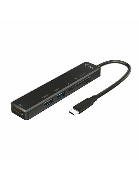 USB Hub i-Tec Travel Easy 60W | Tienda24 Tienda24.eu