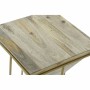 Mesa auxiliar DKD Home Decor Metal Madera de mango (40 x 40 x 45 cm) de DKD Home Decor, Mesas - Ref: S3023441, Precio: 155,50...