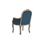 Chair DKD Home Decor Turquoise Linen Rubber wood (63.5 x 50 x 102 cm) by DKD Home Decor, Dining Chairs - Ref: S3023546, Price...