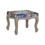 Banqueta DKD Home Decor Abeto Poliéster Multicolor (58 x 47,5 x 41 cm) de DKD Home Decor, Sillas - Ref: S3023610, Precio: 124...