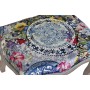 Banqueta DKD Home Decor Abeto Poliéster Multicolor (58 x 47,5 x 41 cm) de DKD Home Decor, Sillas - Ref: S3023610, Precio: 124...