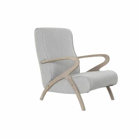 Poltrona DKD Home Decor Brad Poliestere Grigio chiaro (57 x 55 x 85 cm) di DKD Home Decor, Sedie - Rif: S3023613, Prezzo: 365...