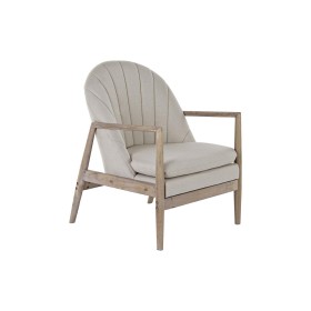 Siège DKD Home Decor Beige Sapin 69 x 68 x 89 cm de DKD Home Decor, Chaises - Réf : S3023620, Prix : 264,01 €, Remise : %